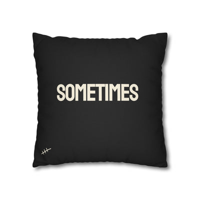 AM I OK? / SOMETIMES — Double-Sided Throw Pillowcase - Image 9