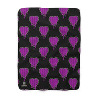 AM I OKAY? — Sherpa Fleece Blanket