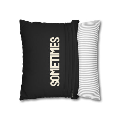 AM I OK? / SOMETIMES — Double-Sided Throw Pillowcase - Image 10