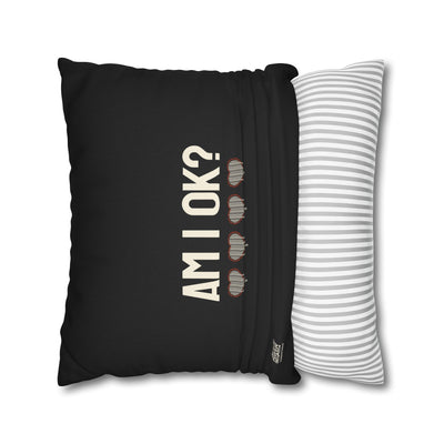 AM I OK? / SOMETIMES — Double-Sided Throw Pillowcase - Image 14
