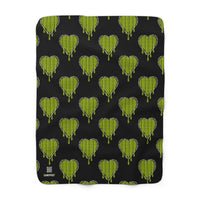 AM I OKAY? — Sherpa Fleece Blanket