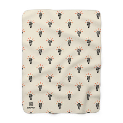 ADHD // Sherpa Fleece Blanket // WC - Image 1