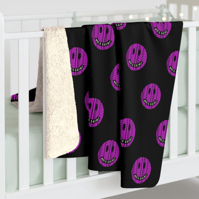 BE A GOOD PERSON // Sherpa Fleece Blanket - Image 4