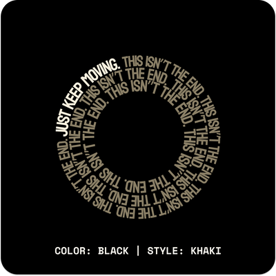 THIS ISN'T THE END // Crop Tee // BK - Image 4