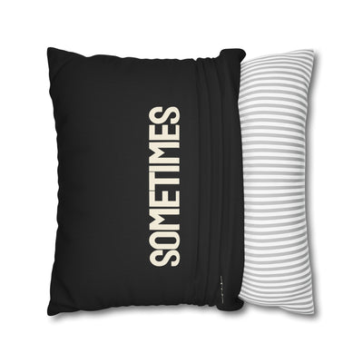 AM I OK? / SOMETIMES — Double-Sided Throw Pillowcase - Image 16