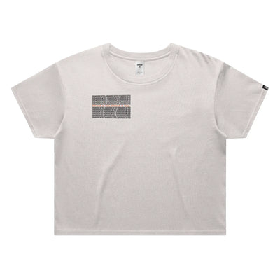 DISASSOCIATED // Crop Tee // WC - Image 1