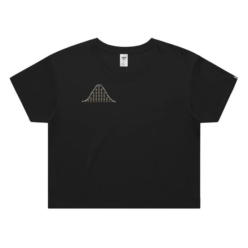 NOT A STATISTIC // Crop Tee // BK-Crop Tees-Uninspired