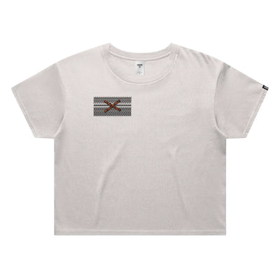 HANGING IN THERE // Crop Tee // WC - Image 1