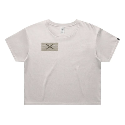 HANGING IN THERE // Crop Tee // WK - Image 1
