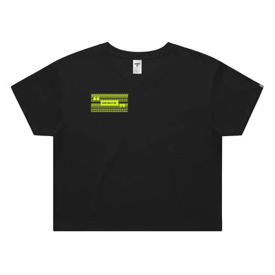 I'M FINE // Crop Tee // BG - Image 1