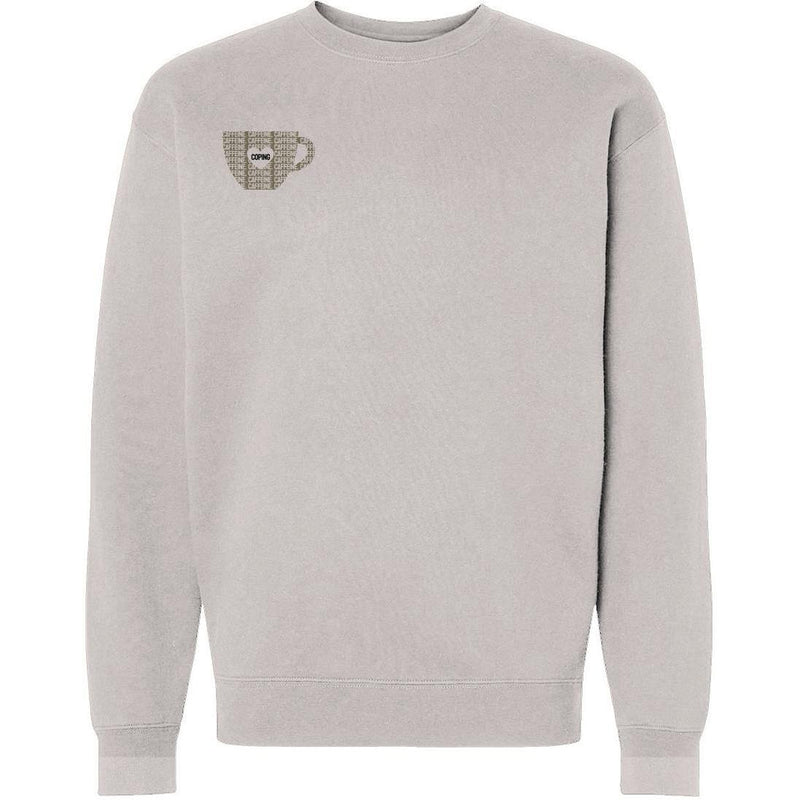 CAFFEINE & COPING // Crew // WK-Crewnecks-Uninspired