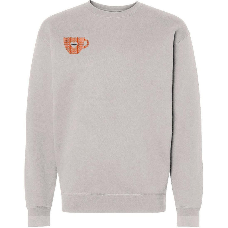 CAFFEINE & COPING // Crew // WO-Crewnecks-Uninspired