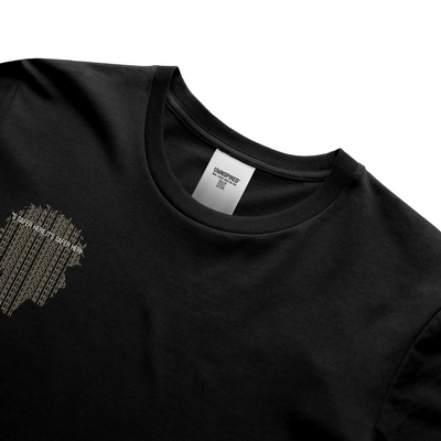 IN MY HEAD // Standard Tee // BK - Image 4