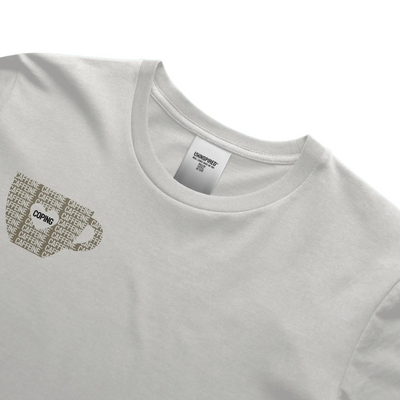 CAFFEINE & COPING // Standard Tee // WK - Image 4