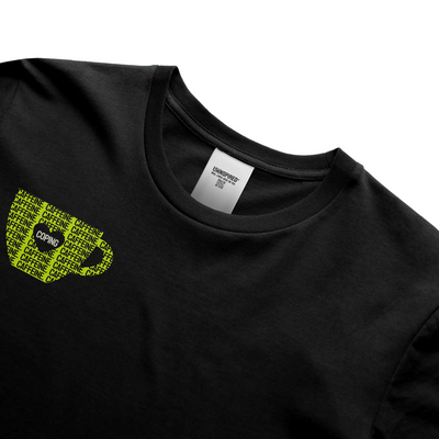 CAFFEINE & COPING // Standard Tee // BG - Image 4