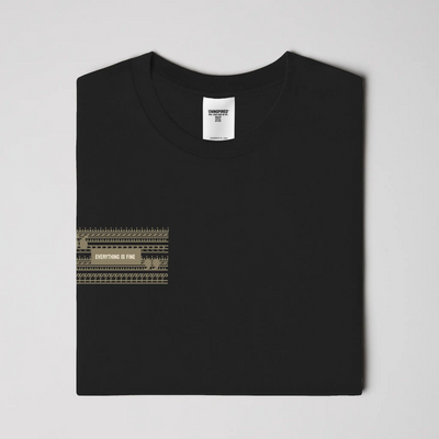 I'M FINE // Standard Tee // BK - Image 5
