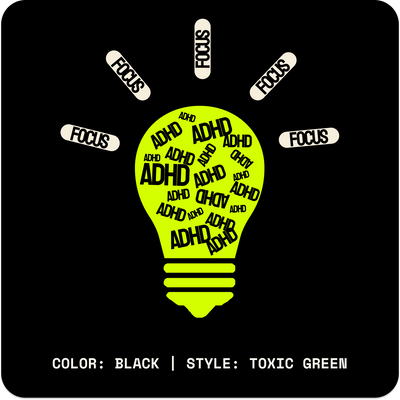ADHD // Standard Tee // BG - Image 7