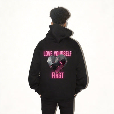 LOVE YOURSELF FIRST // HOODIE - Image 2