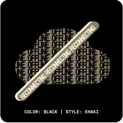 OFFLINE // Standard Tee // BK - Image 6