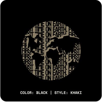 FIRST TIME ON EARTH // Crop Tee // BK - Image 4