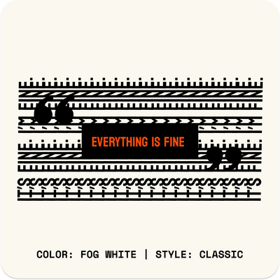 I'M FINE // Crop Tee // WC - Image 4
