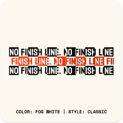 NO FINISH LINE // Crop Tee // WC - Image 4
