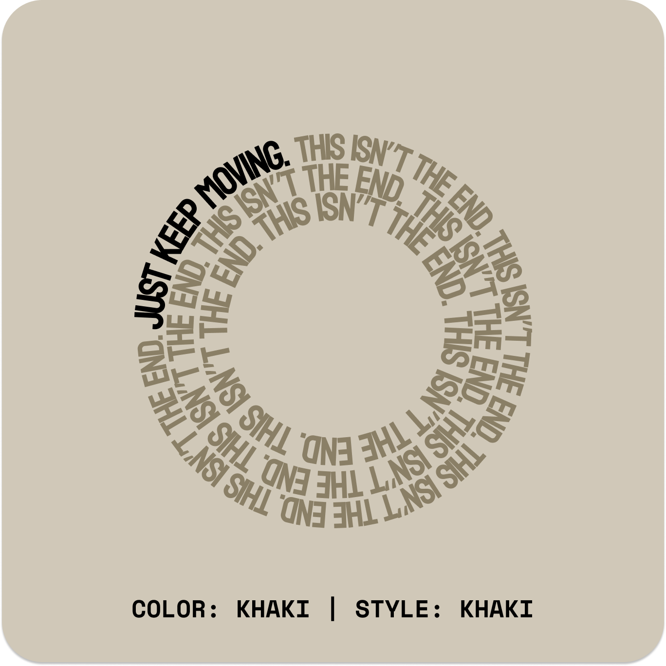 THIS ISN'T THE END // Crew // KK-Crewnecks-Uninspired