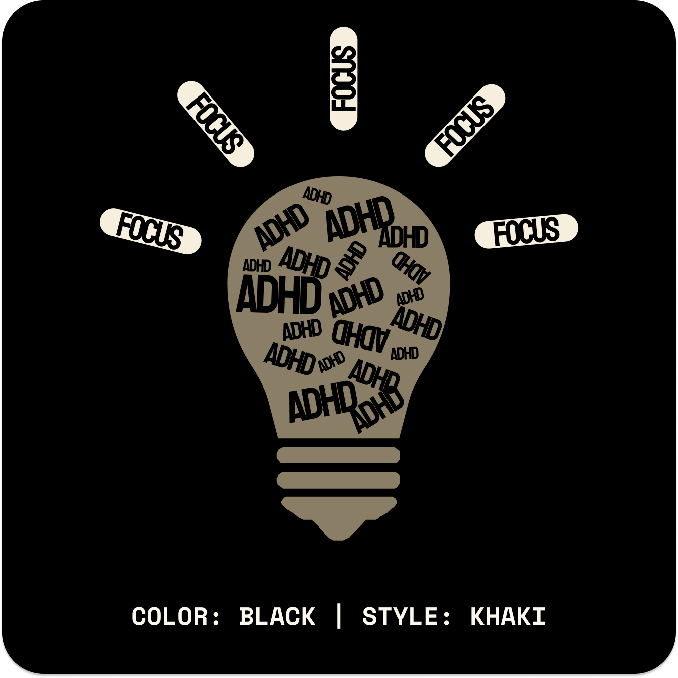 ADHD // Standard LS // BK-Long Sleeves-Uninspired