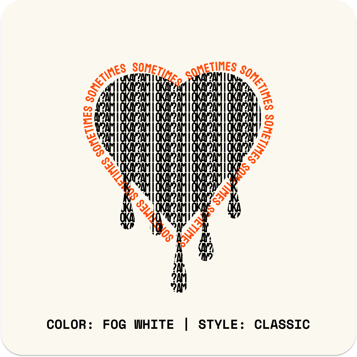 AM I OKAY? // Tank // WC-Tank Tops-Uninspired