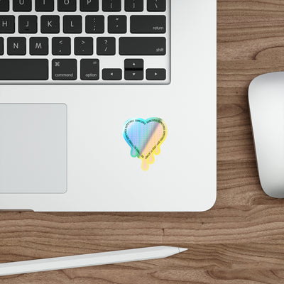 AM I OKAY? // Holographic Die-Cut Sticker - Image 7