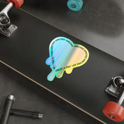 AM I OKAY? // Holographic Die-Cut Sticker