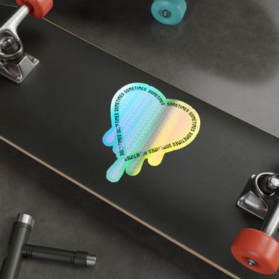 AM I OKAY? // Holographic Die-Cut Sticker - Image 17