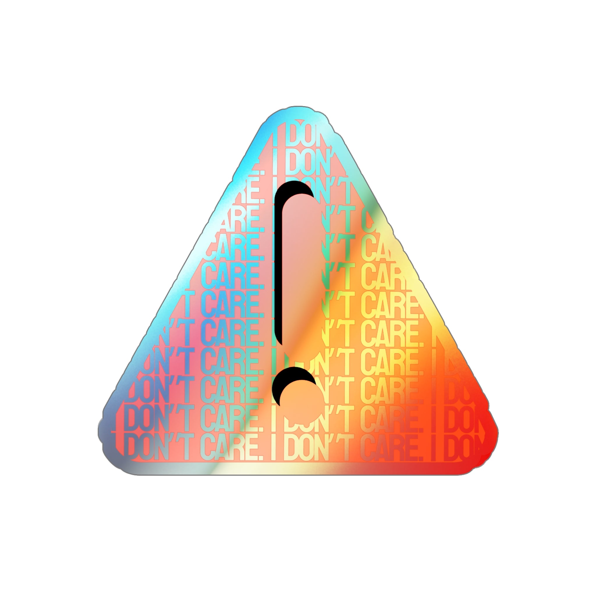 IDC //  Holographic Die-Cut Sticker