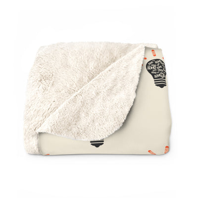 ADHD // Sherpa Fleece Blanket // WC - Image 2