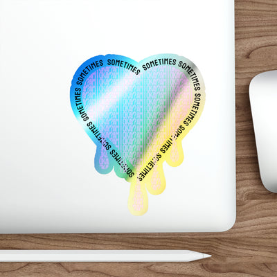 AM I OKAY? // Holographic Die-Cut Sticker - Image 18