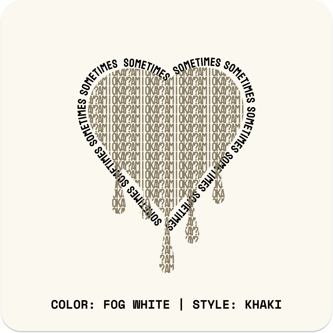 AM I OKAY? // Standard LS // WK-Long Sleeves-Uninspired