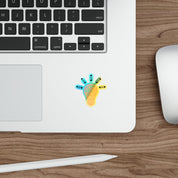 ADHD // Holographic Die-Cut Sticker
