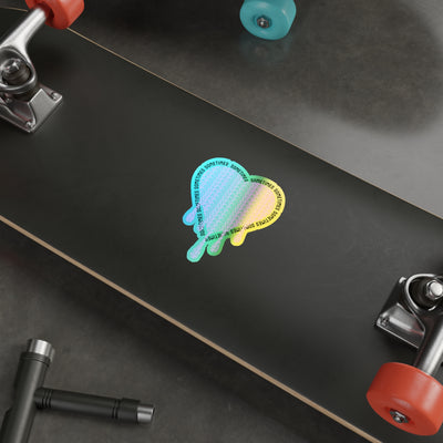 AM I OKAY? // Holographic Die-Cut Sticker - Image 12