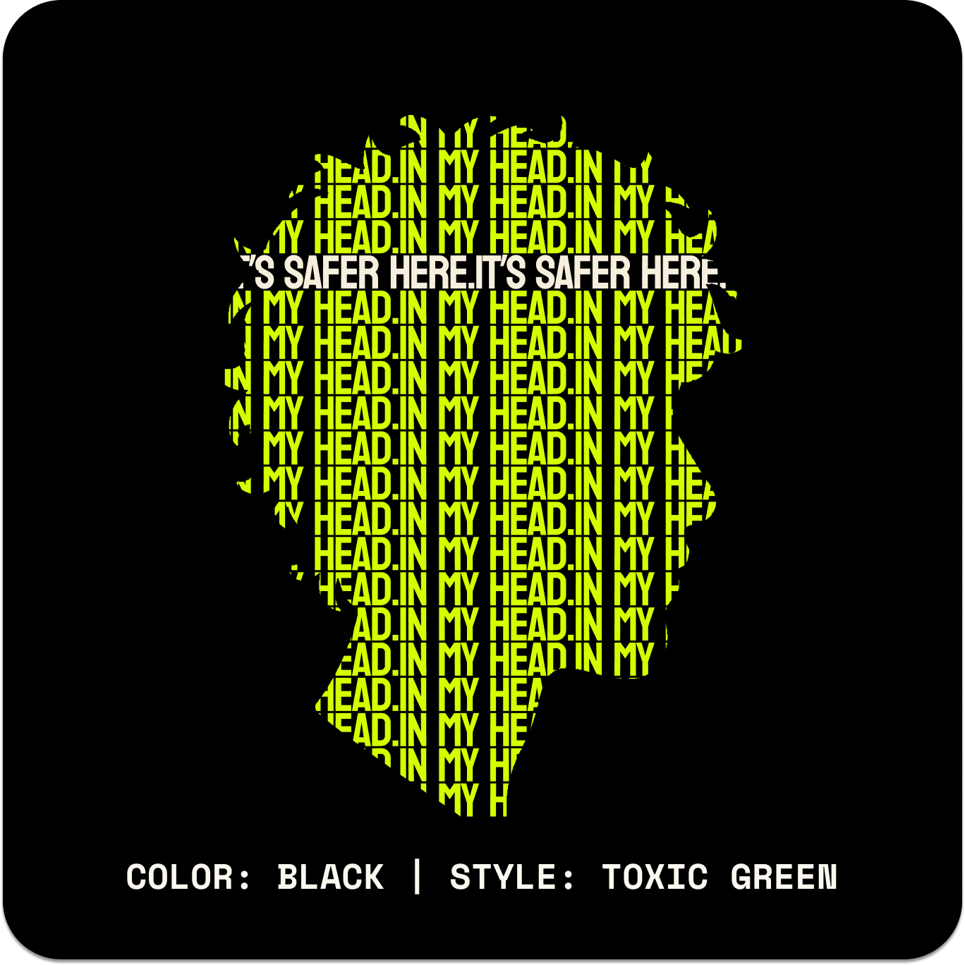 IN MY HEAD // Standard LS // BG-Long Sleeves-Uninspired
