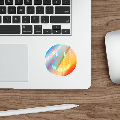 BE A GOOD PERSON // Holographic Die-Cut Sticker - Image 10