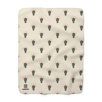 ADHD // Sherpa Fleece Blanket // WC