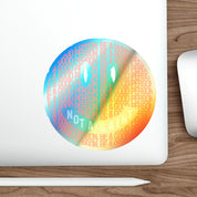 BE A GOOD PERSON // Holographic Die-Cut Sticker
