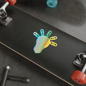 ADHD // Holographic Die-Cut Sticker