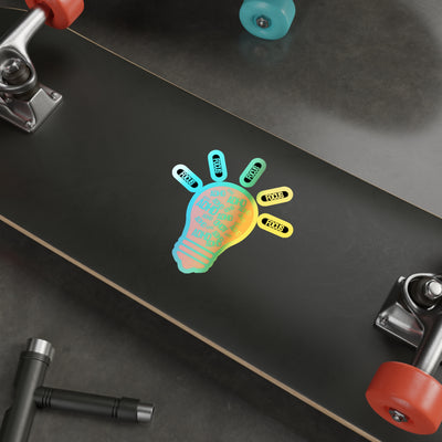 ADHD // Holographic Die-Cut Sticker - Image 15