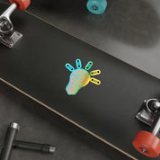 ADHD // Holographic Die-Cut Sticker