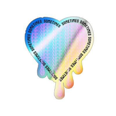 AM I OKAY? // Holographic Die-Cut Sticker - Image 4
