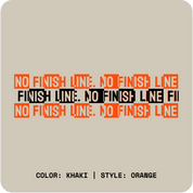 NO FINISH LINE // Standard Tee // KO-T-Shirts-Uninspired