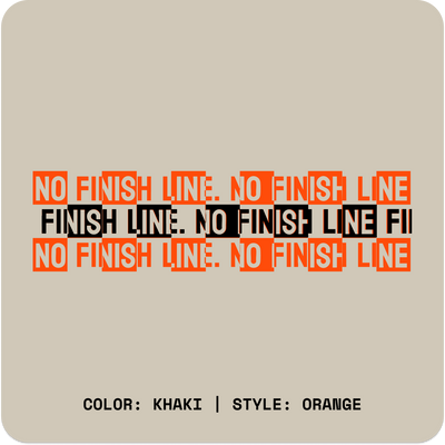 NO FINISH LINE // Standard Tee // KO - Image 7