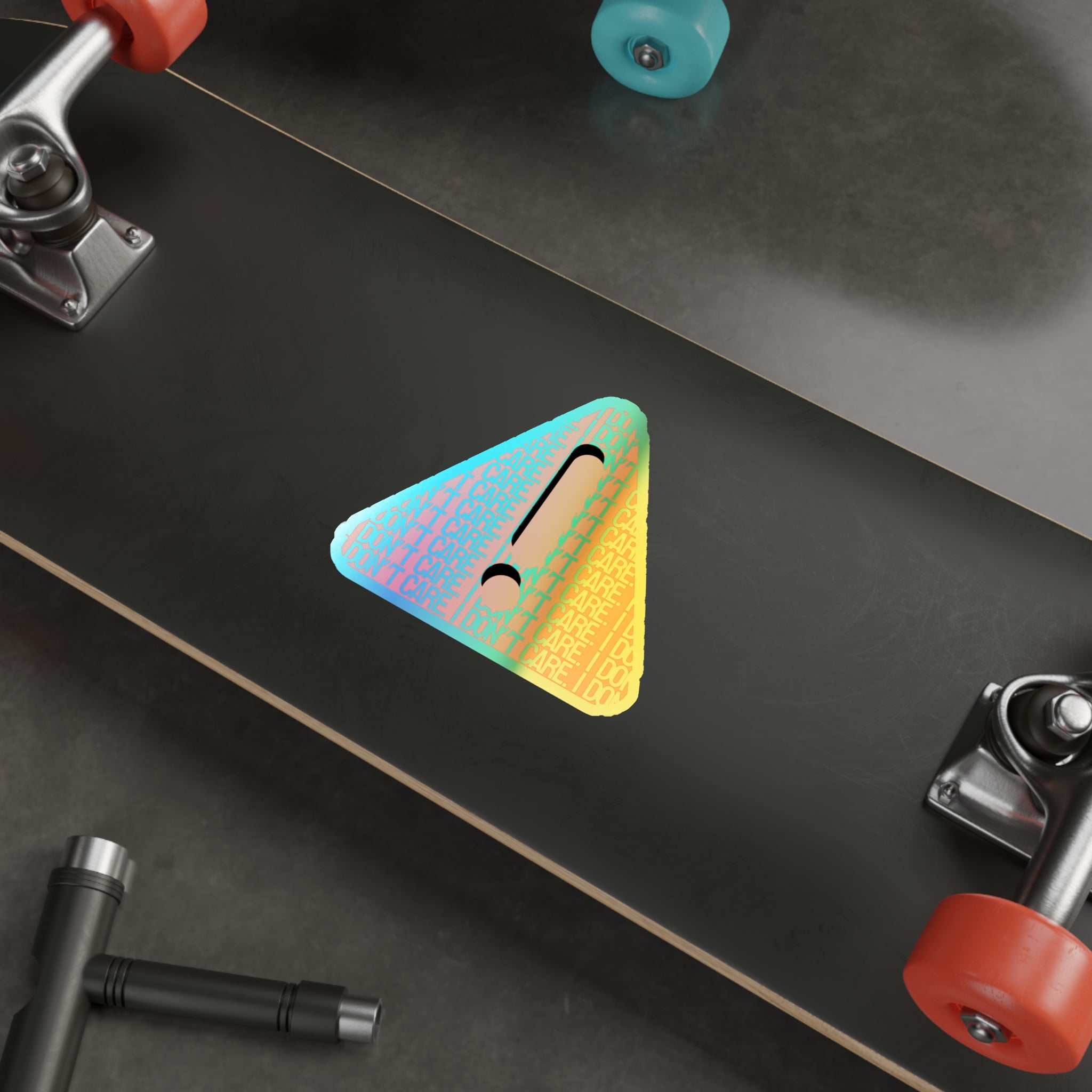 IDC //  Holographic Die-Cut Sticker