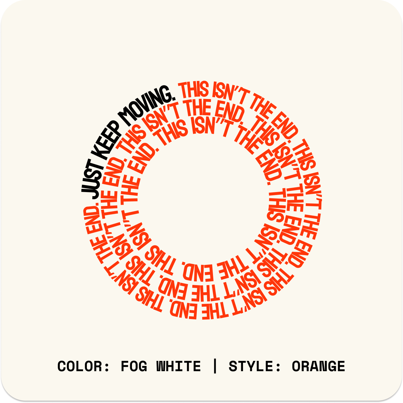 THIS ISN'T THE END // Standard LS // WO-Long Sleeves-Uninspired